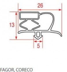 Уплотнения для холодильников ,FAGOR,КОРЕГАОНЕ