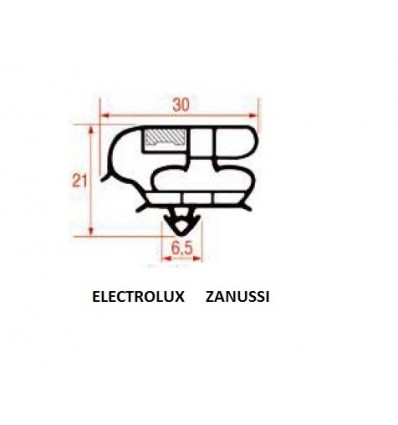 Уплотнения для холодильников electrolux zanussi