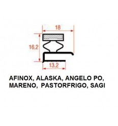 Juntas de Refrigeradores AFINOX, ALASKA, ANGELO PO MARENO, PASTORFRIGO, SAGI