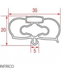 Los sellos de las neveras, INFRICO
