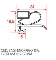 Уплотнения для холодильников C&D SAGI ENOFRIGO ISA ВЕЧНАЯ драгоценные КАМНИ