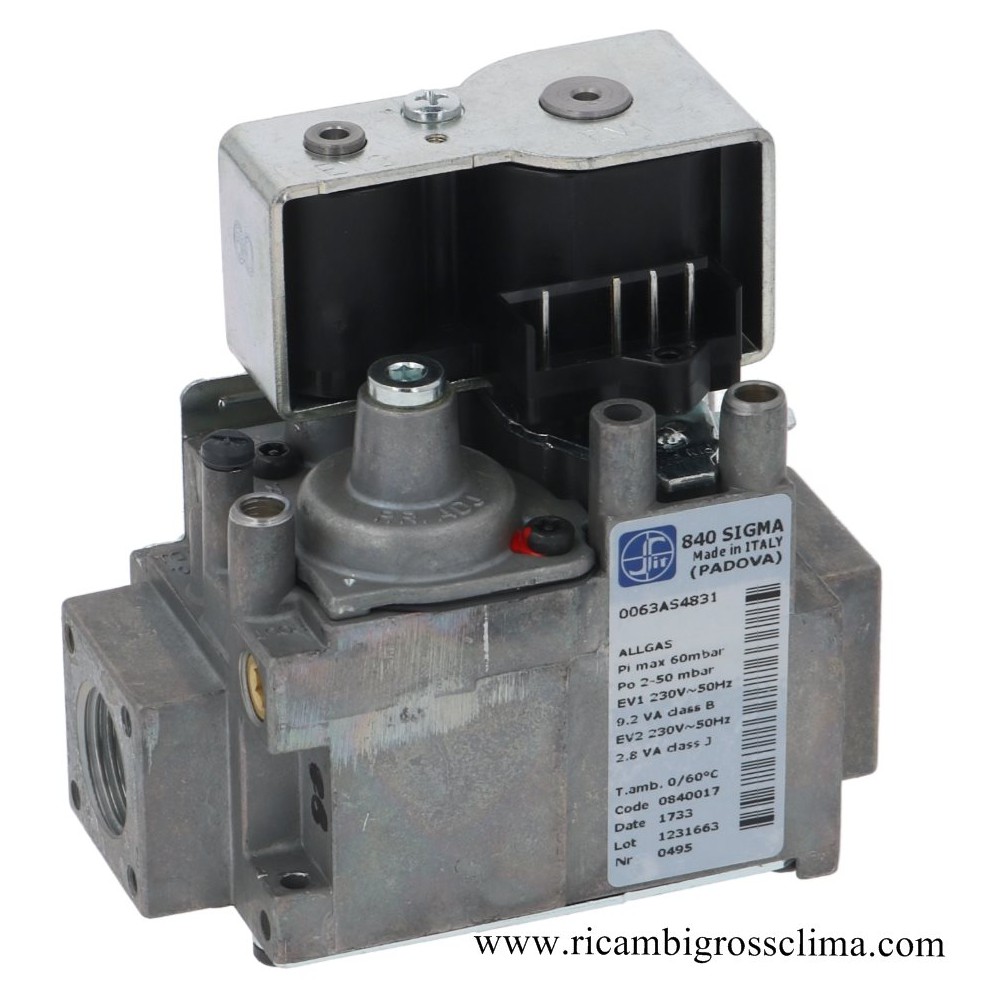 840 sigma газовый клапан