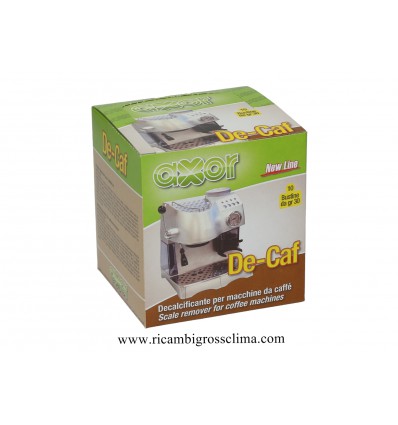 DESCALING AXOR DE-CAF 10 BAGS FOR COFFEE MACHINE DELONGHI