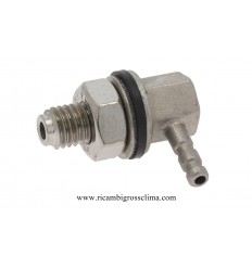 Buy Online HOSE connector 90° M10 3090360 FOR DISPENSERS PERISTALTIC-TYPE KOMEL on GROSSCLIMA