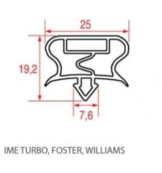 Sellos para refrigerador, IME TURBO,FOSTER,WILLIAMS THIROIDE HMI