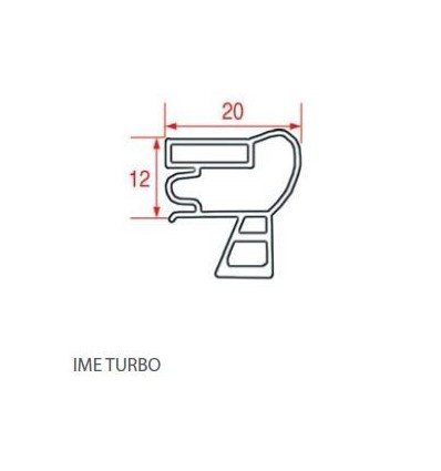 Gaskets for refrigerators IME TURBO