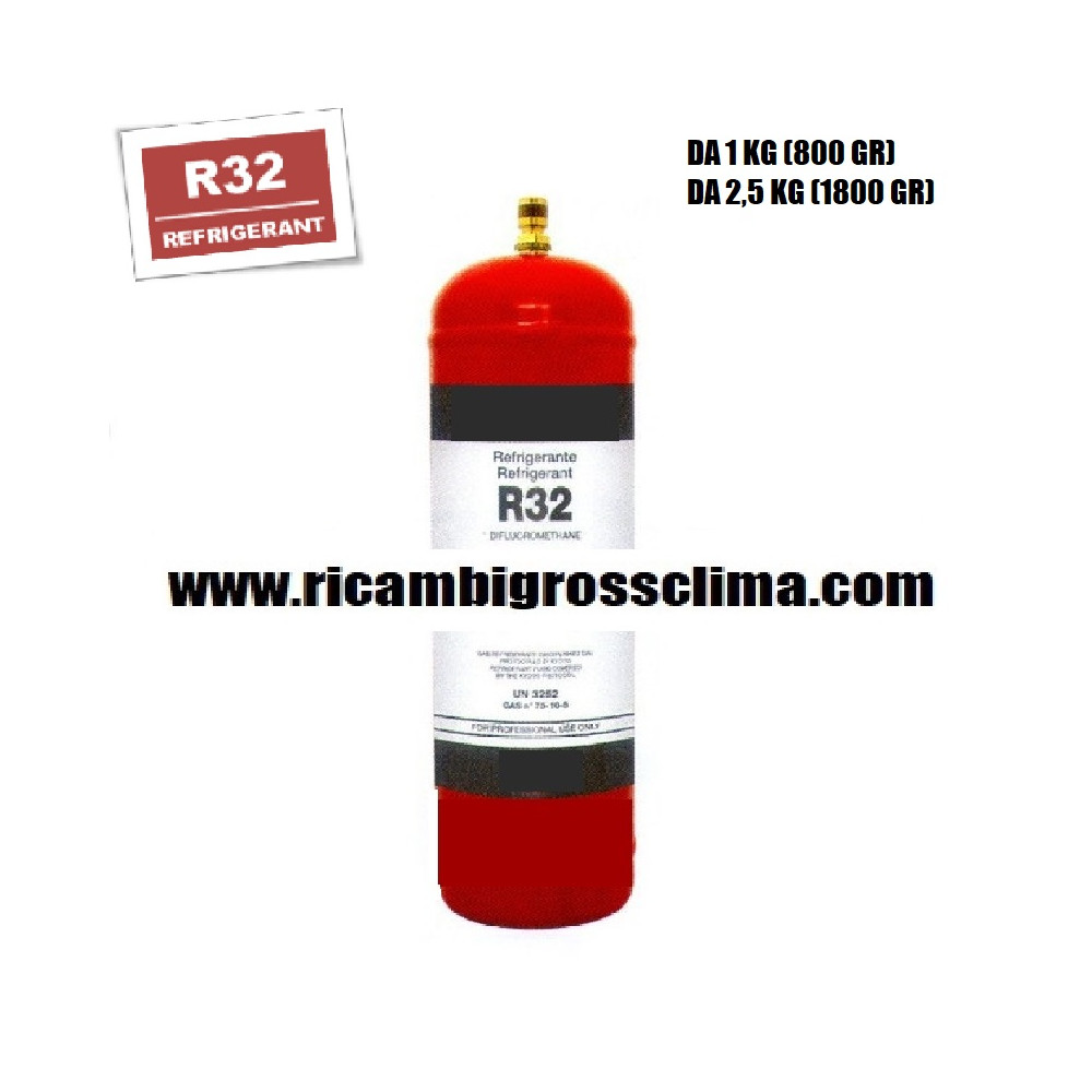 Kältemittel R32 9kg Klimagas ERSATZ für R502 Mehrweg inkl. Flasche