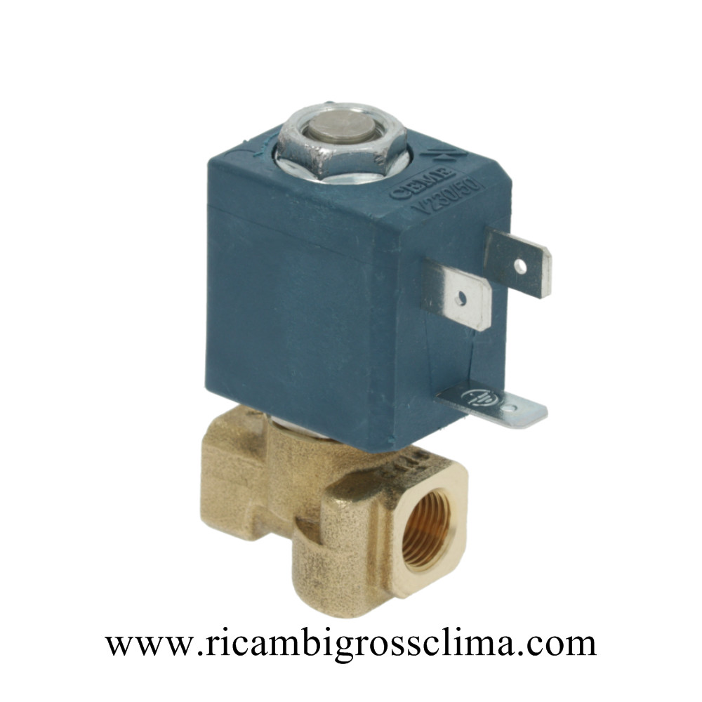 Électrovanne compatible avec / pièce de rechange pour machine à café DeLonghi 5213218251 ECAM (voir description