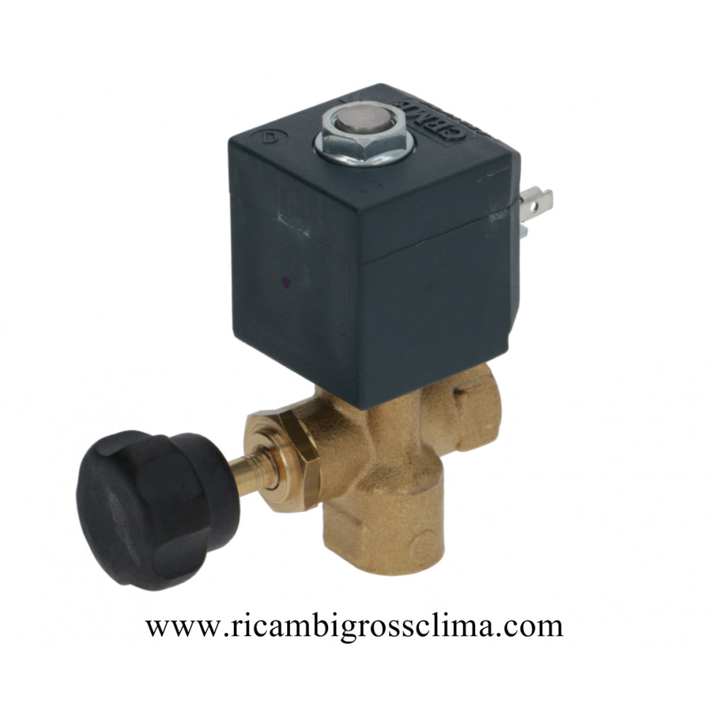 Elettrovalvola In Ottone 1/2 Pollice – Normalmente Chiusa, 220V AC, Per Acqua, Con Controllo Flusso Costante, Antibrciatura A Secco - 4