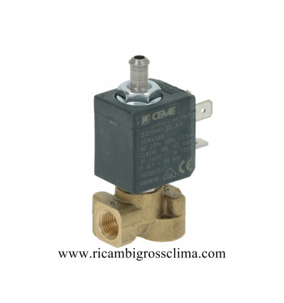 10079018 LAVAZZA válvula de Solenoide de 3 CEME-Formas ø 1/8"F