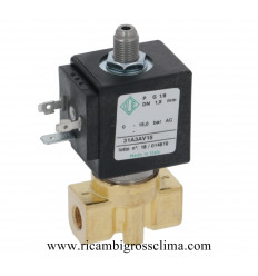 L100/Y MARZOCCO válvula de Solenoide de educación a distancia de 3 Formas ø 1/8"