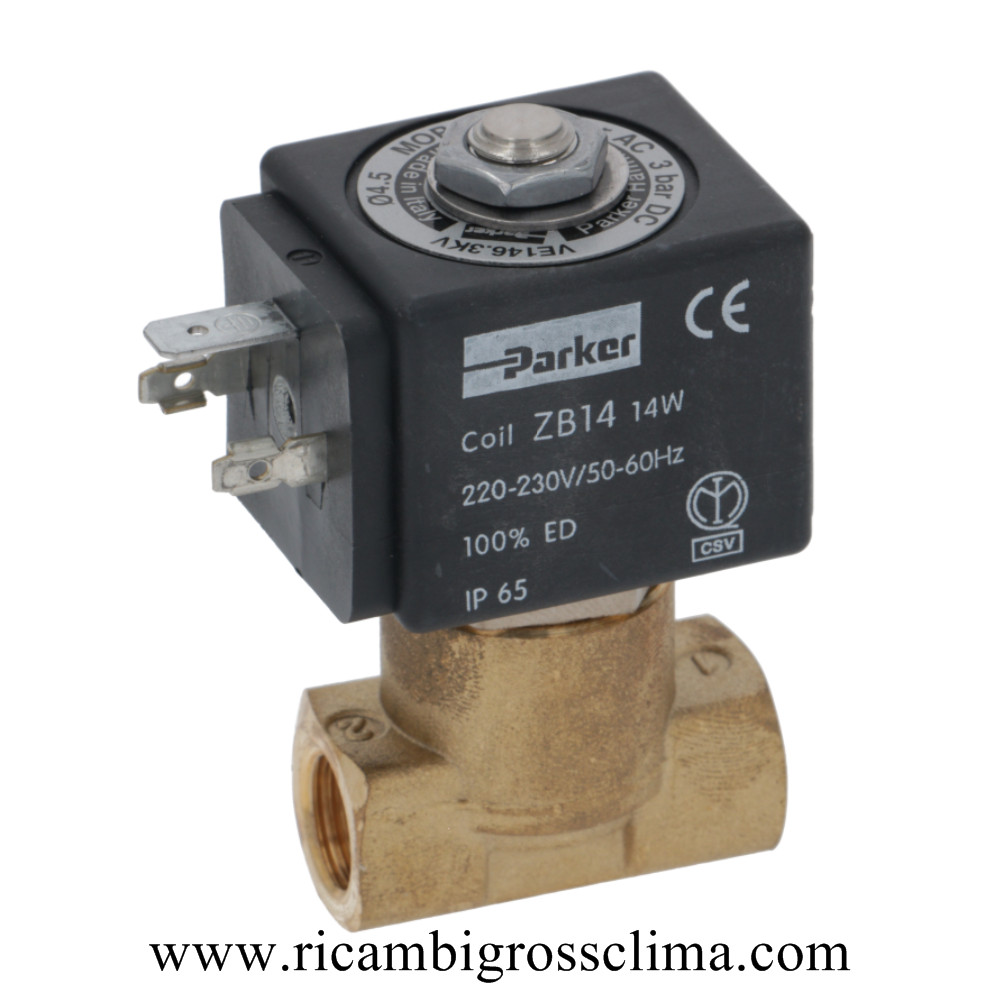 Buy ELETELE2A2245 VIBIEMME Solenoid valve PARKER 2 Ways