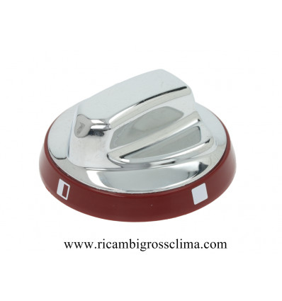 3090241 ANGELO PO Silver-Red Knob ø 72 mm Electric