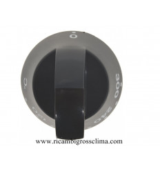 0A5143 ELECTROLUX-ZANUSSI Black knob ø 55 mm 0-300 ° C