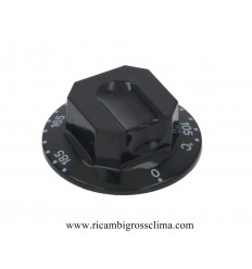 059303 ELECTROLUX-ZANUSSI Black knob ø 70 mm 105-185 ° C
