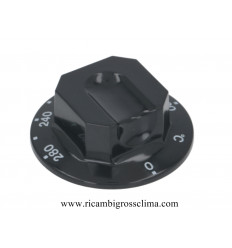 059403 ELECTROLUX-ZANUSSI Black knob ø 70 mm 120-280 ° C