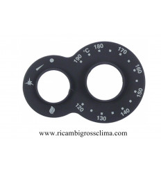 0C0623 ELECTROLUX-ZANUSSI Black Ring for Knob 120-190 ° C