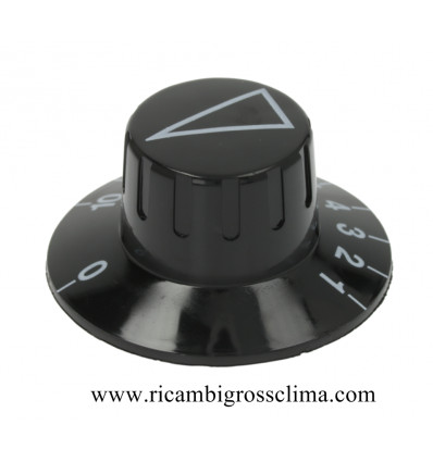 AH0084 KRAMPOUZ Black knob ø 50 mm 0-1-2-3-4-5-6-7-8-9-10
