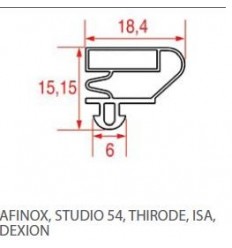 Les joints pour réfrigérateurs AFINOX-STUDIO 54-THIRODE-.ISA-DEXION