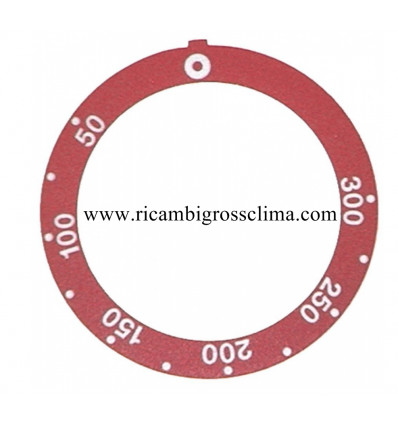 141106 KÜPPERSBUSCH Self-Adhesive Disc Red 50-300 ° C