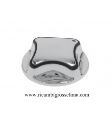 CR1094340 MARENO Silver knob ø 77 mm