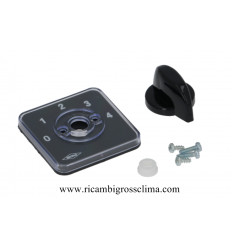 GM4206430 Kit SIRMAN Interruptor de perilla negra 0-1-2-3-4