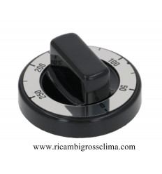 VG.356 ASCASO Black knob ø 70 mm 50-250 ° C Universal