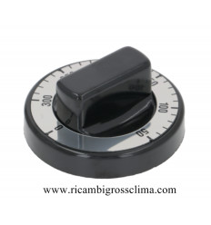 VG.357 ASCASO Black knob ø 70 mm 50-300 ° C Universal