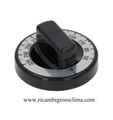 VG.359 ASCASO Black knob ø 70 mm 50-320 ° C Universal