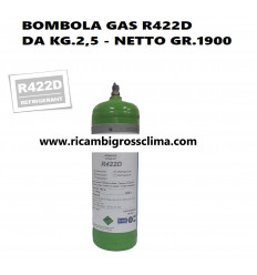 GAS REFRIGERANTE R422D 2.5 KG