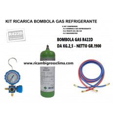 КОМПЛЕКТ ЗАРЯДКИ ГАЗ R422D