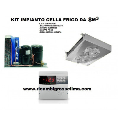 Kühlraumsystem-Kit 6 mcubes