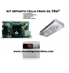 Kühlraumsystem-Kit 18 mcubes