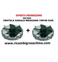 KIT DE DOS PIEZAS VENTILADOR AXIAL WEIGUANG YWF4E-330S EPMS
