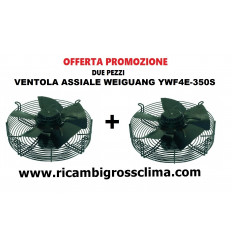 KIT DE DOS PIEZAS VENTILADOR AXIAL WEIGUANG YWF4E-350S EPMS