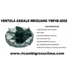 KIT DE DOS PIEZAS VENTILADOR AXIAL WEIGUANG YWF4E-400S EPMS 2