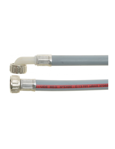 Curved Loading Hose ø 3/4 "FF 1000 mm with WRAS approval