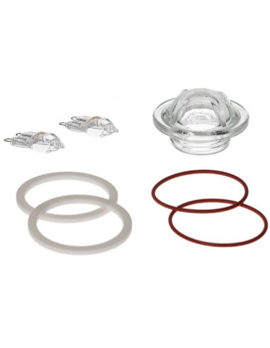 HALOGEN LAMP KIT WITH GLASS
