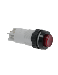Two-pole red push button 2A 250V