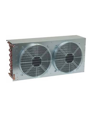 Luftkondensator 14T 4R 2x300mm Leistung 7500W