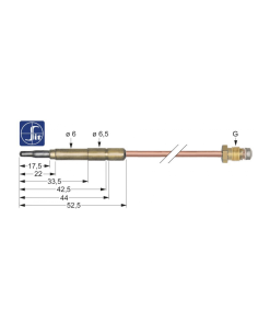 0.200.007 Thermocouple SIT M9x1 500 mm 2