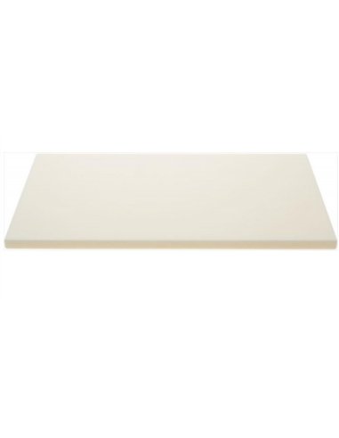 White chopping board GN 1/2 GN 1/1 530x325xH20 mm