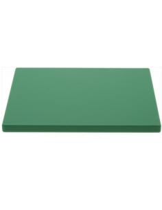 Green chopping board GN 1/2 325x265xH20 mm