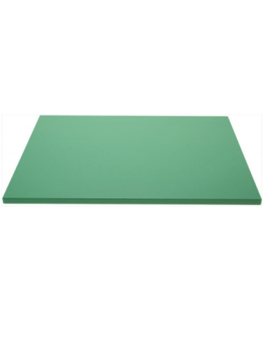 Green chopping board GN 2/1 650x530xH20 mm