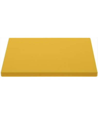 Yellow chopping board GN 1/2 325x265xH20 mm