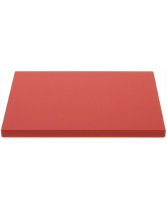 Tabla de cortar roja GN 1/2 325x265xH20 mm