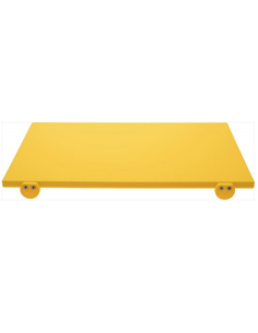 Yellow cutting board 600x400x20 mm with Fermi