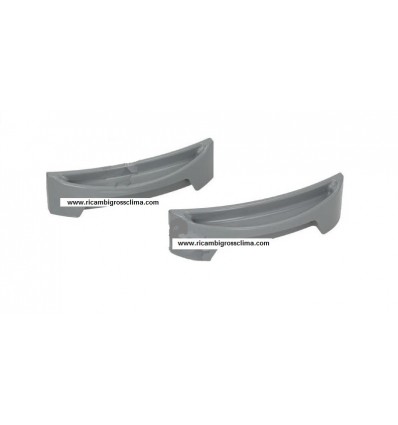 KIT HANDLE GRAY RH-LH FOR REFRIGERATED DISPLAY CASES