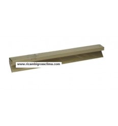 HANDLE RECESSED PLASTIC 448 mm FOR TABLE REFRIGERATED