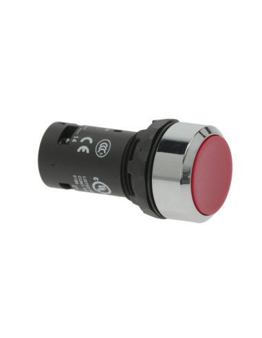 Red Stop button 5A 250V ABB